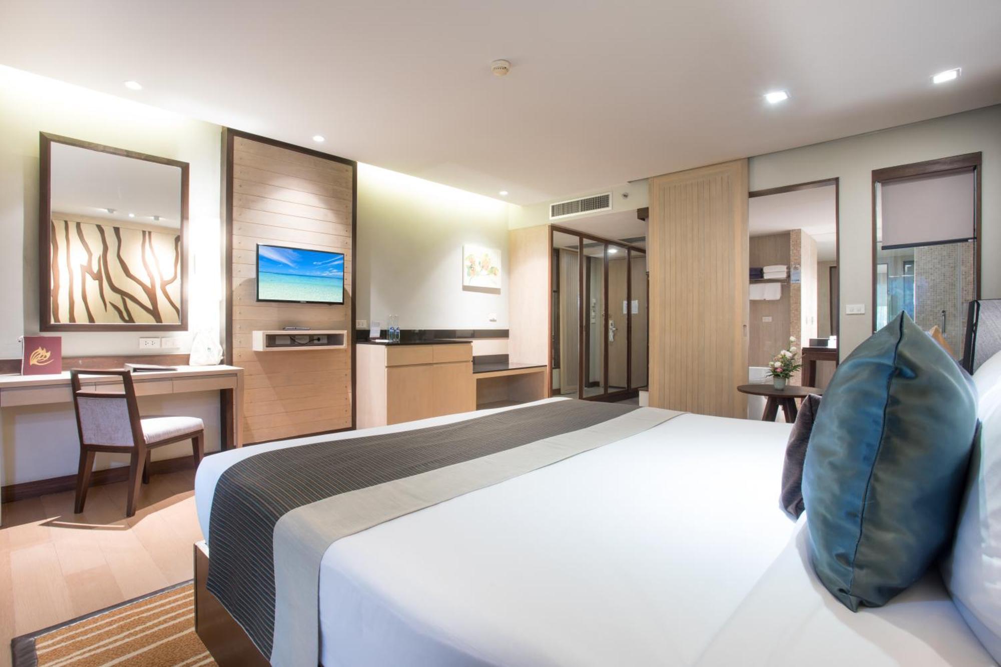 Deluxe Zimmer mit Kingsize-Bett