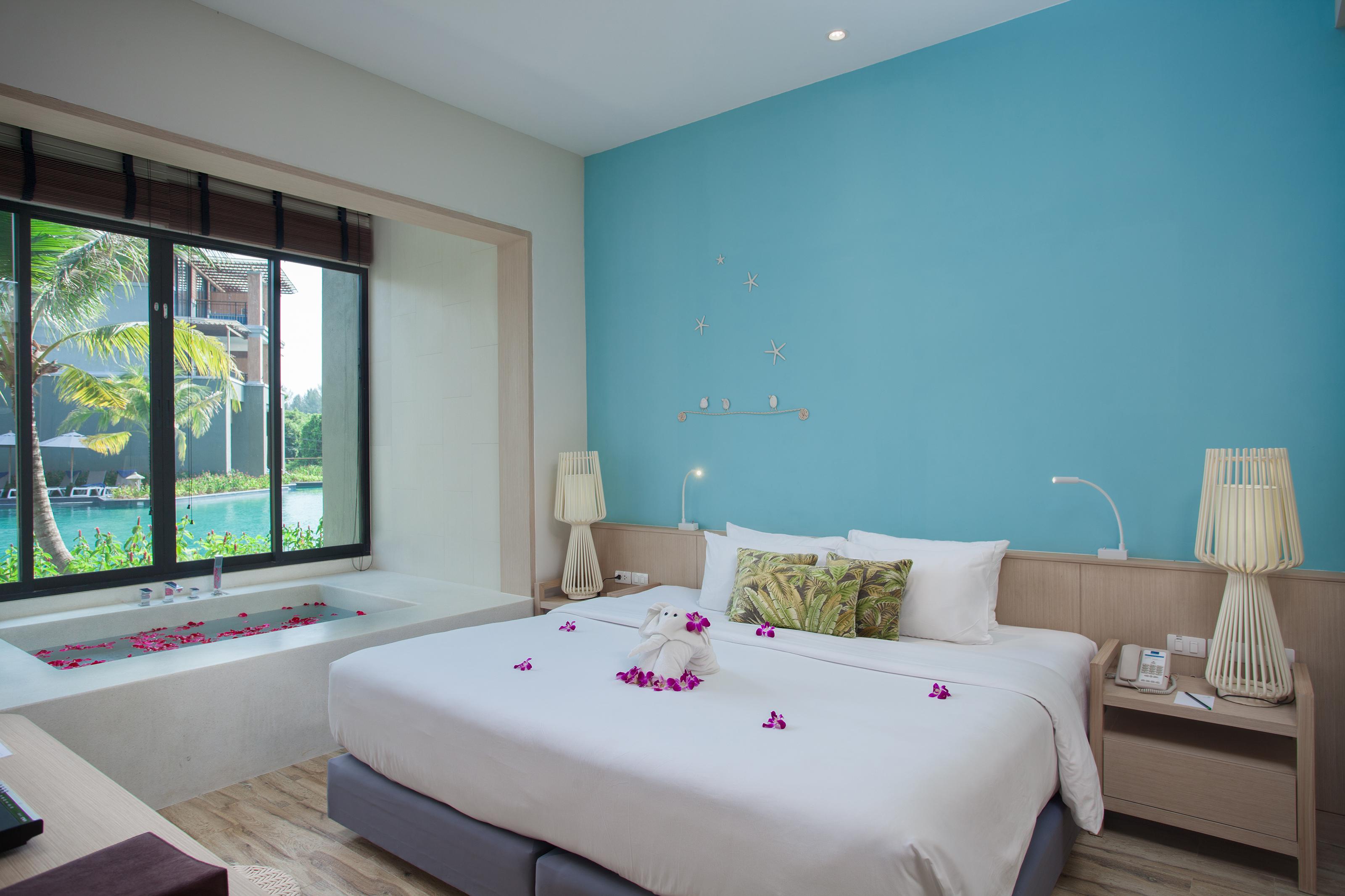 Deluxe Suite mit Zugang zum Pool mit Whirlpool