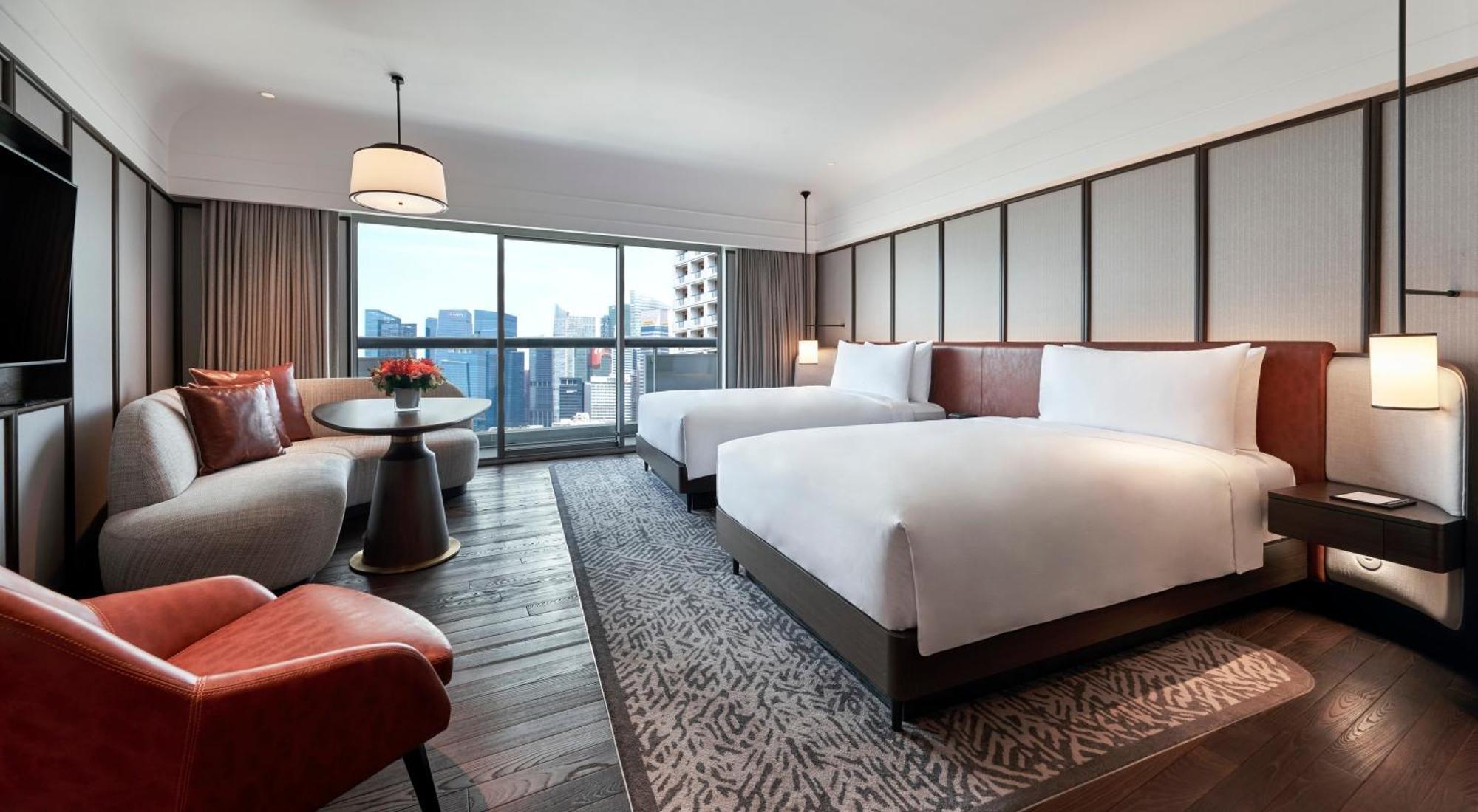 Deluxe Zimmer, 2 Doppelbetten, Balkon