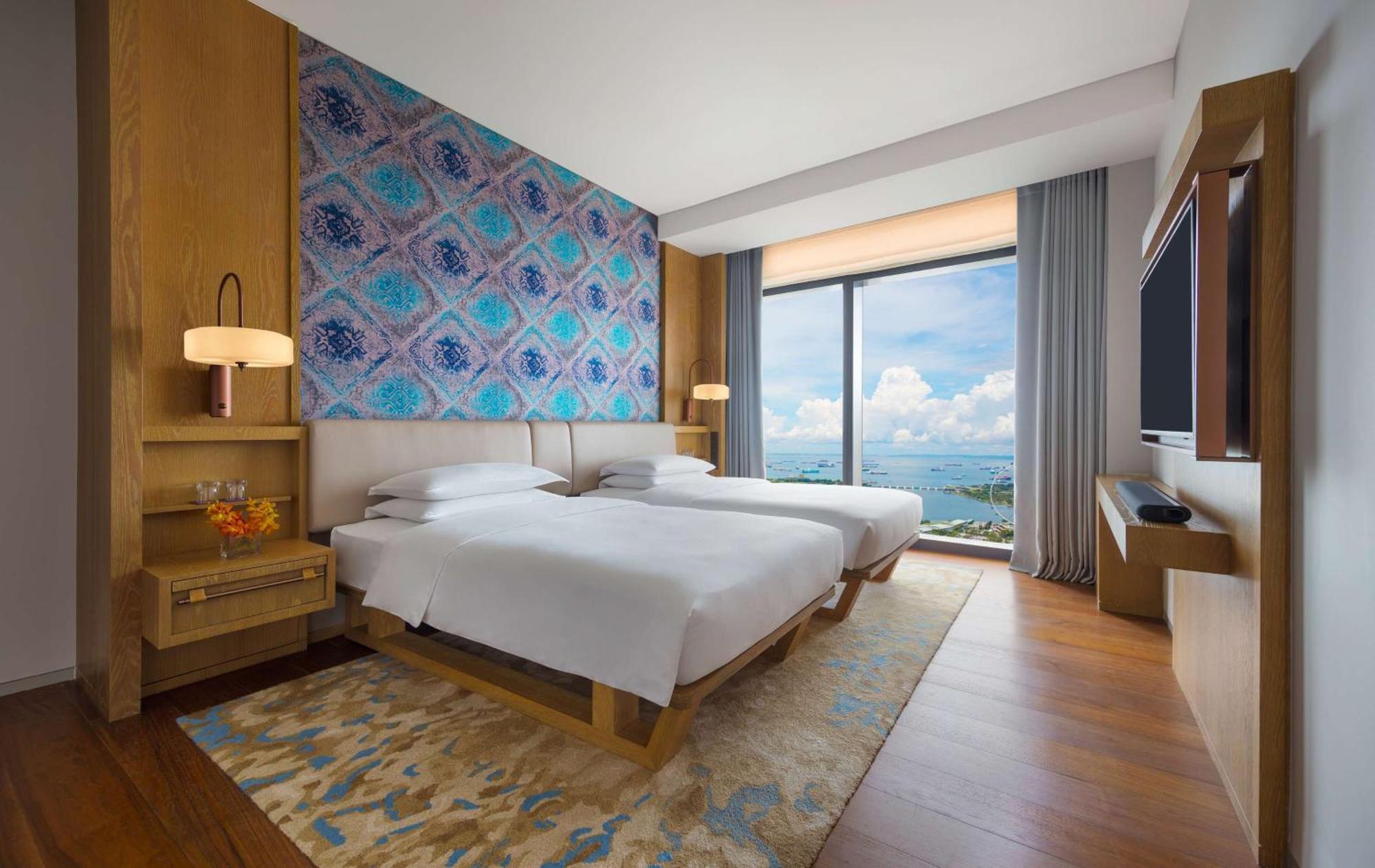 Deluxe Zweibettzimmer mit Meerblick