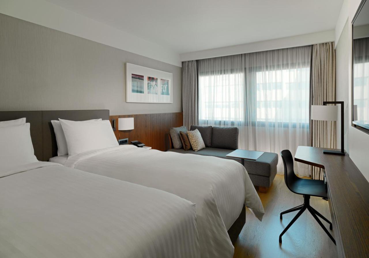 Zimmer mit 2 Einzelbetten und Aussicht