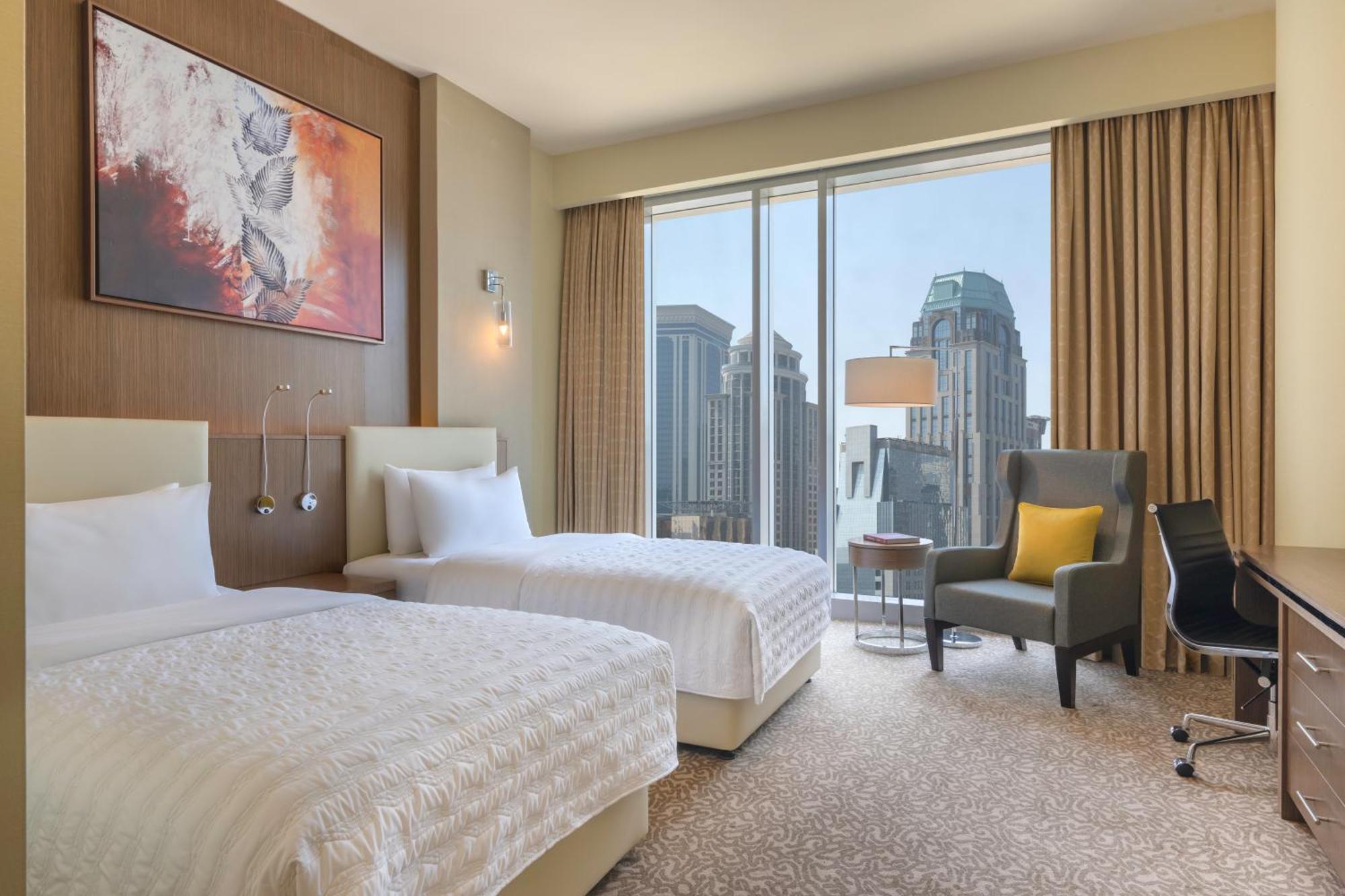 Deluxe Zweibettzimmer mit Zugang zum Strand