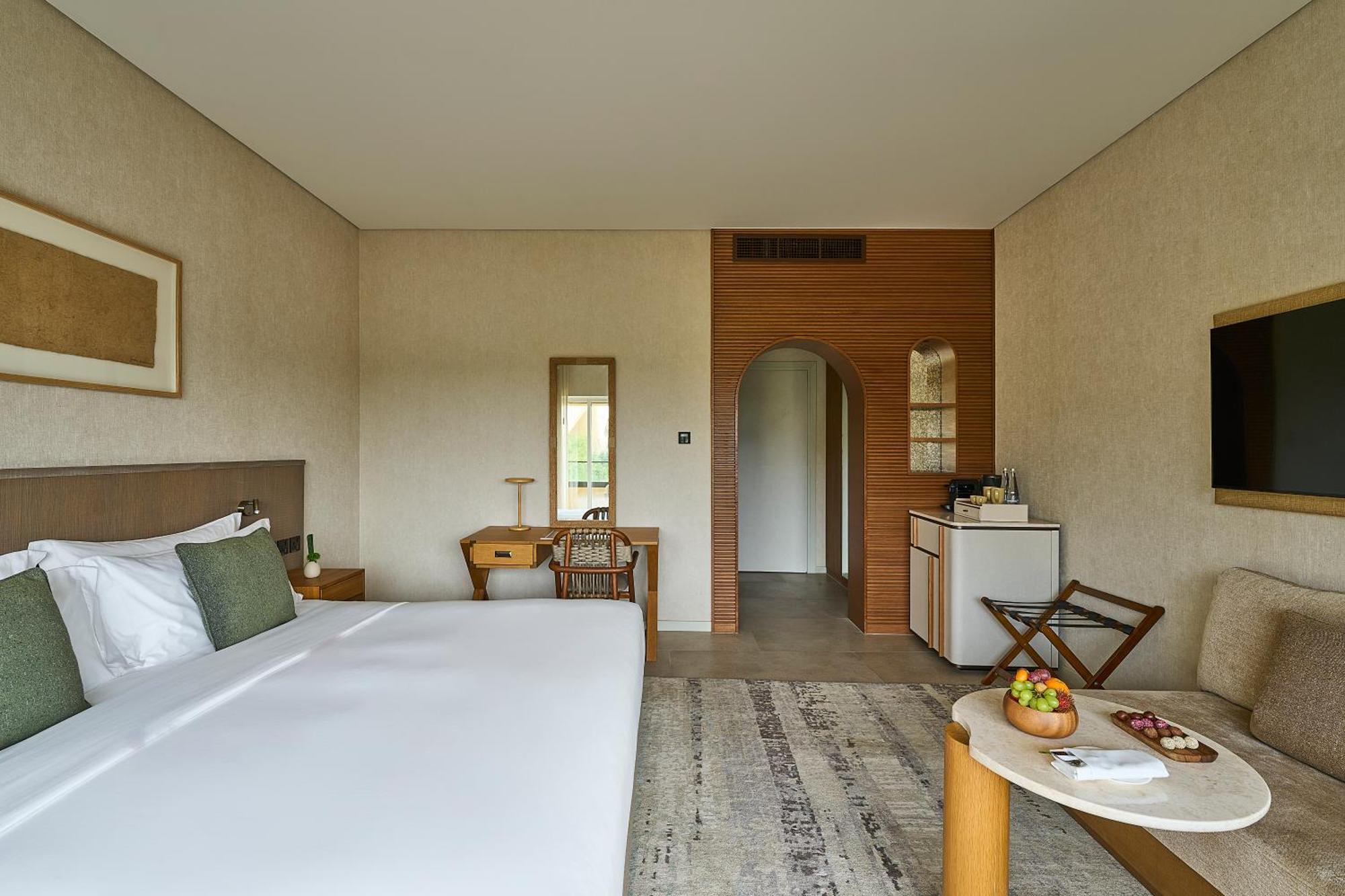 Deluxe Zimmer mit Kingsize-Bett
