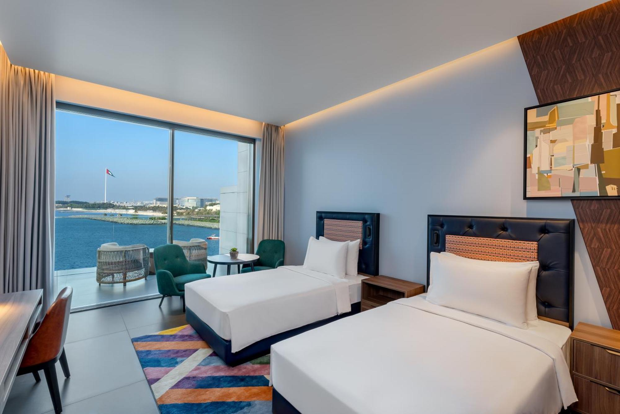 Twin Room with Balcony and Sea View - Complimentary Transfer to Mercato Mall, 20% off Food & Soft Beverage,1672660378:JPEG