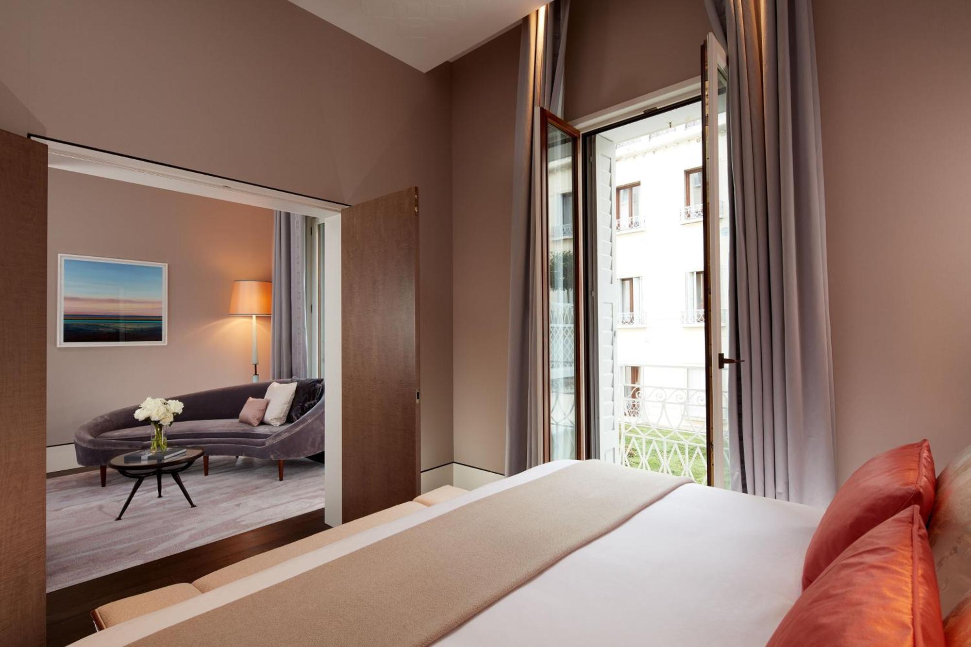 Venezianische Suite mit 1 Schlafzimmer, Kingsize-Bett und Stadtblick