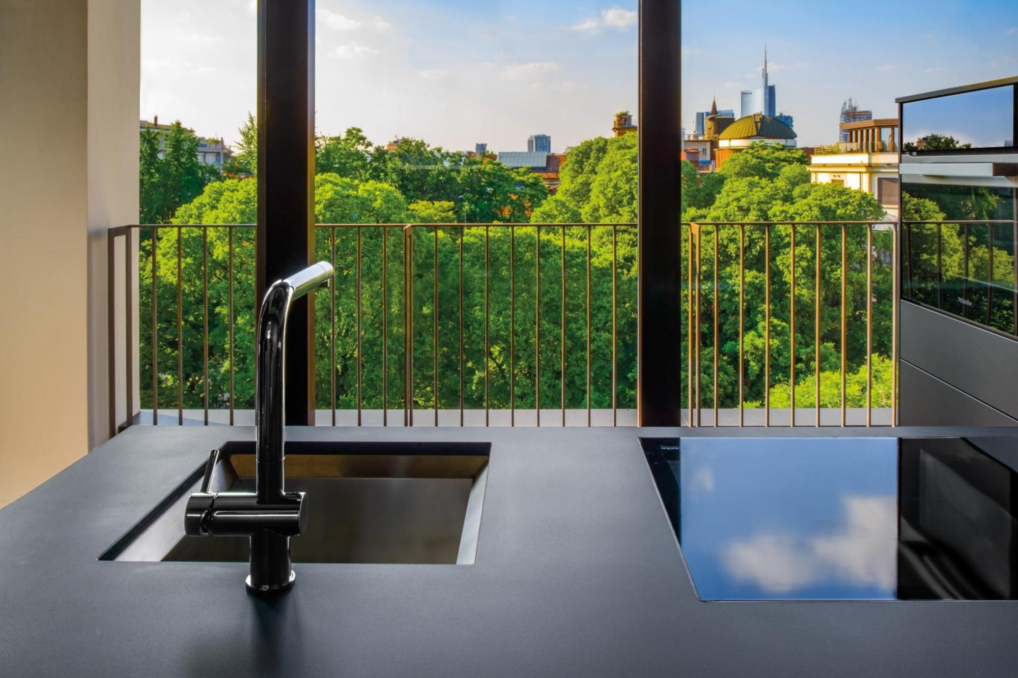 Präsidentensuite mit Gartenblick