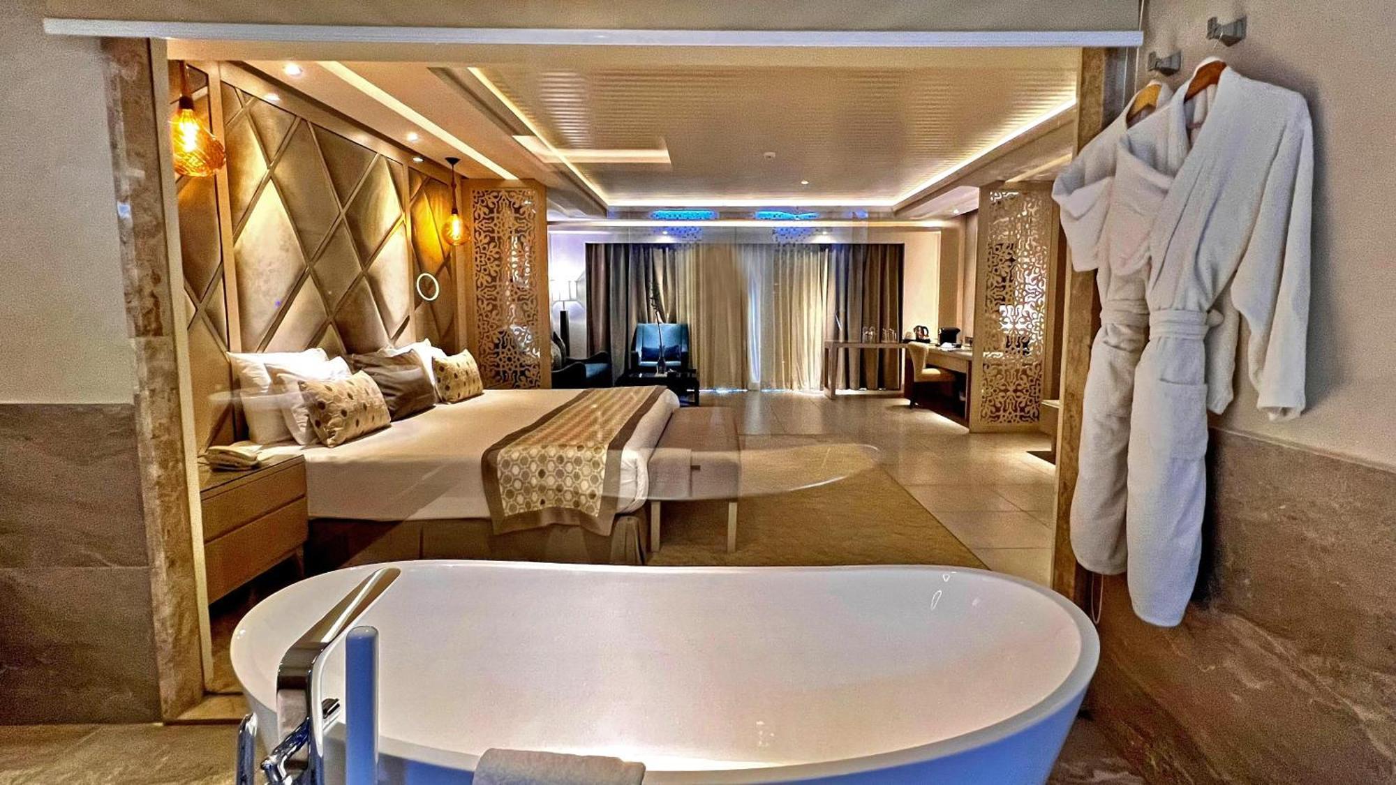 Schwimmende Suite