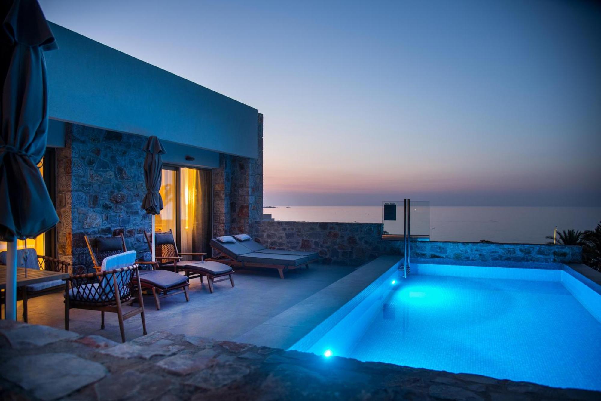 Suite Sunctuary mit Meerblick und eigenem Pool
