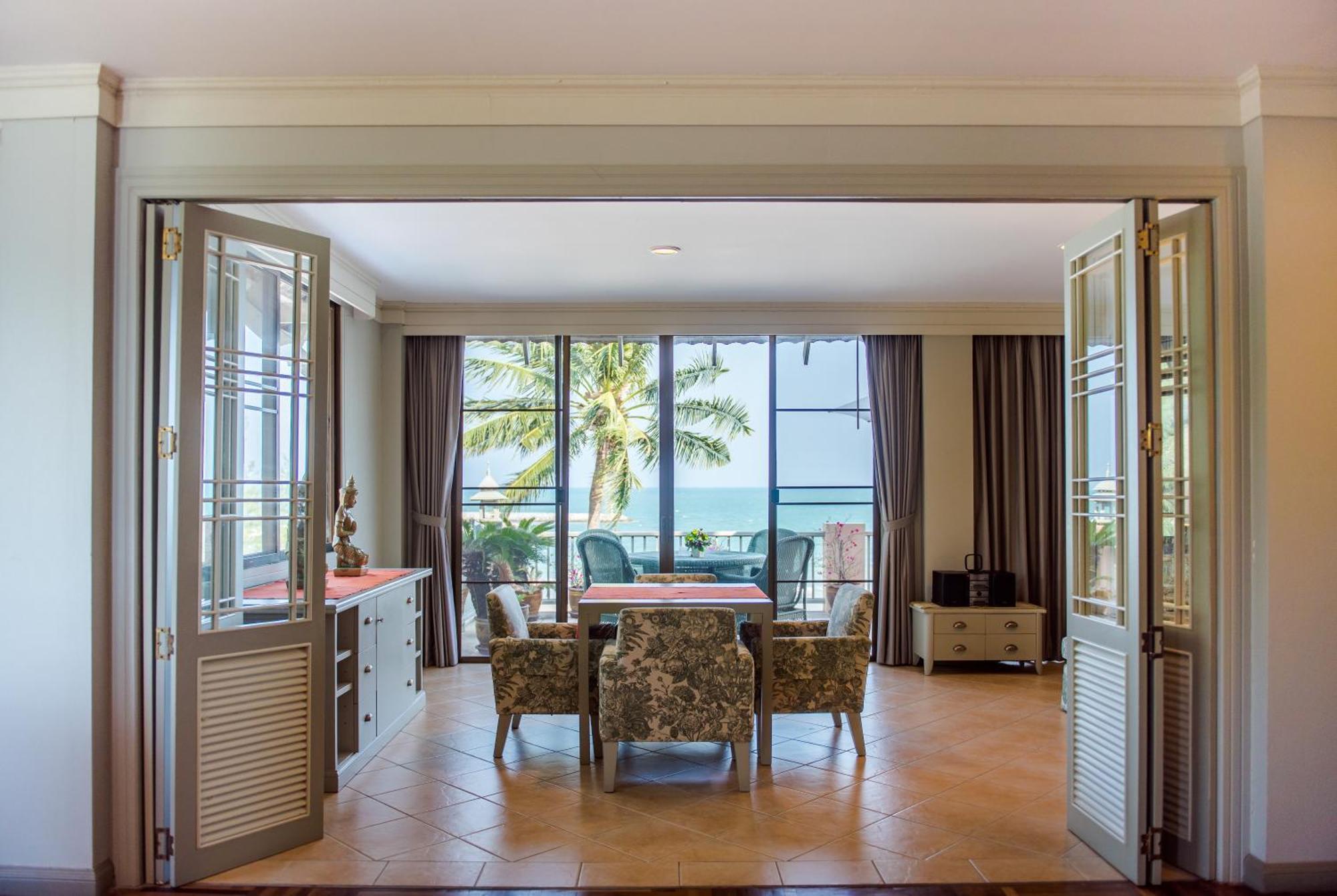 Luxuriöse Familiensuite am Meer mit 2 Schlafzimmern