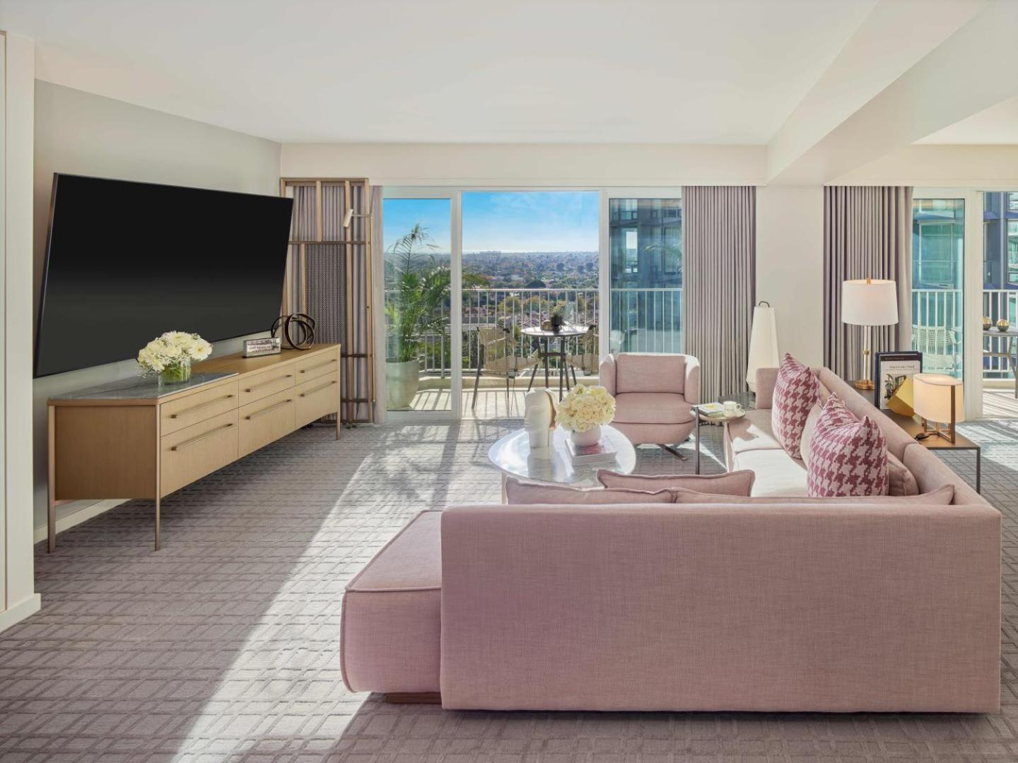 Premiere Suite mit 1 Schlafzimmer und Zugang zur Lounge – für Hörgeschädigte geeignet