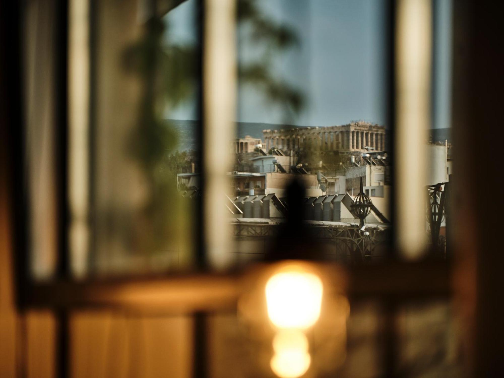 Louisa – Deluxe Suite mit Blick auf die Akropolis