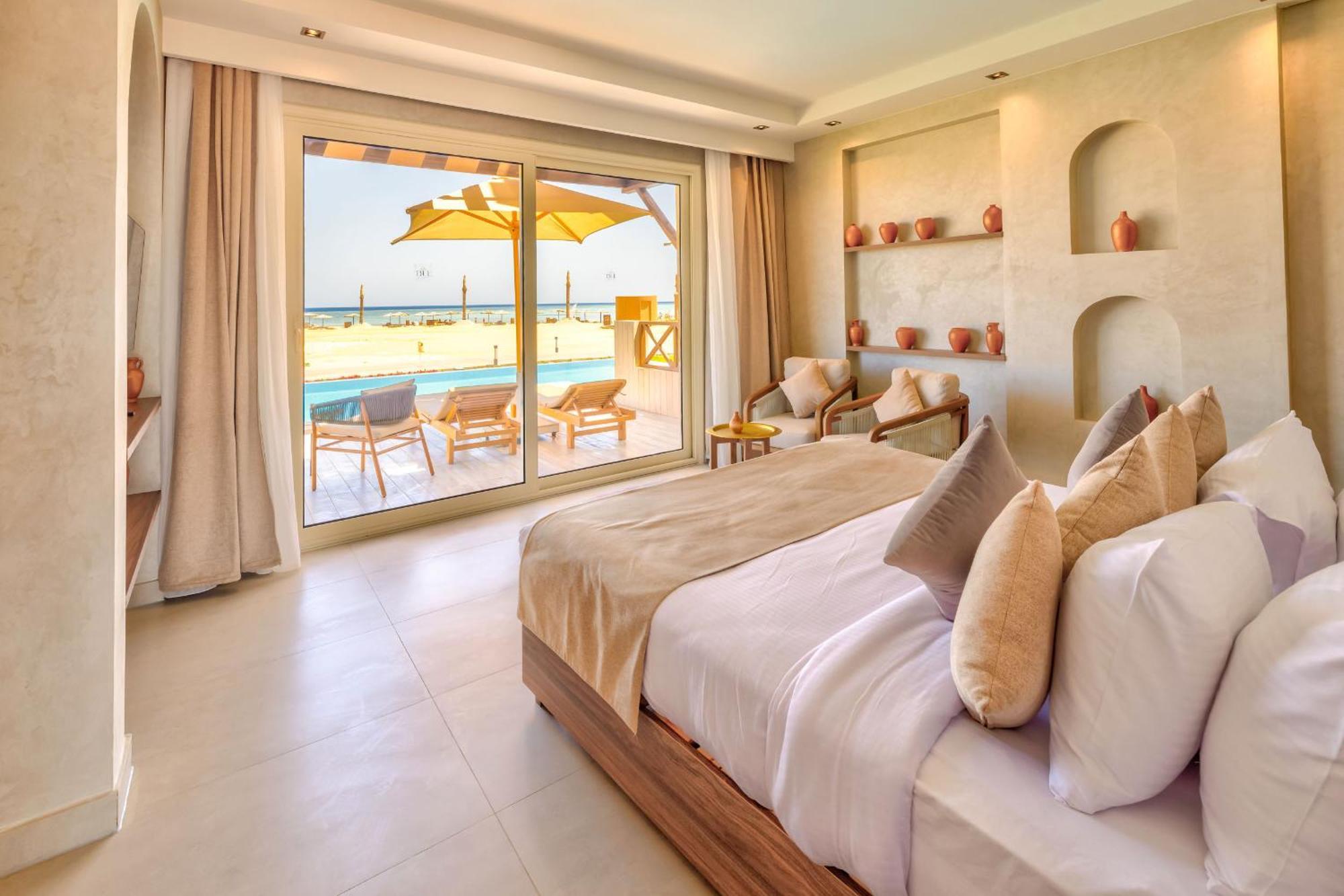 Swim-up-Zimmer zum Meer
