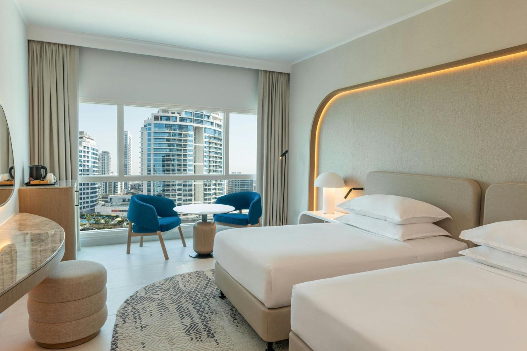Deluxe Twin Room - JBR View, Private beach Access,1643140740:JPEG