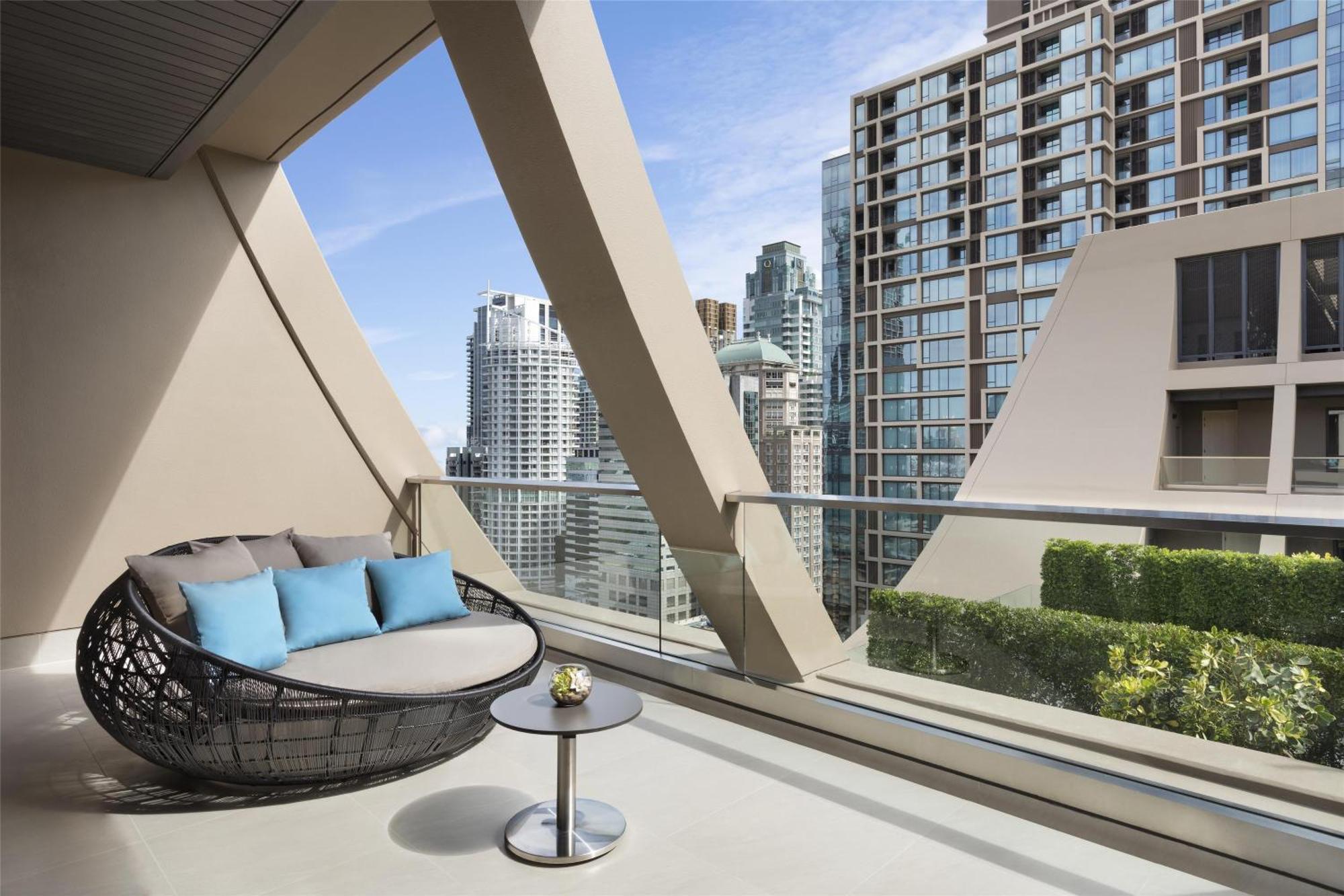 Sindhorn-Präsidentensuite mit 3 Schlafzimmern, Balkon, Zugang zur Lounge und Zugang zum Thermalbereich
