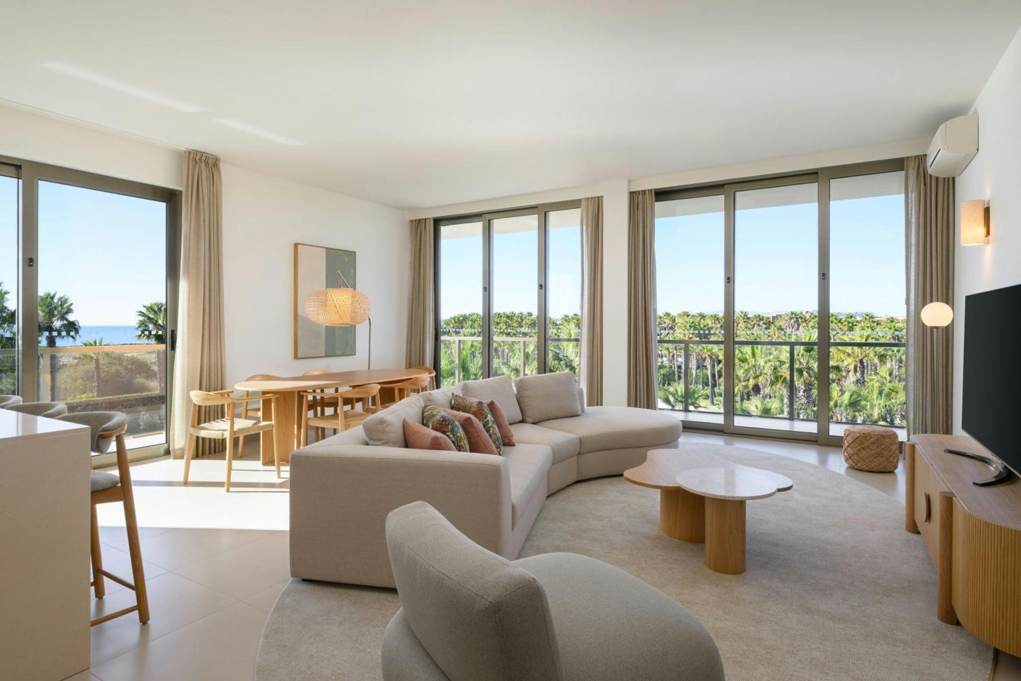 Suite mit 3 Schlafzimmern, Balkon und Meerblick