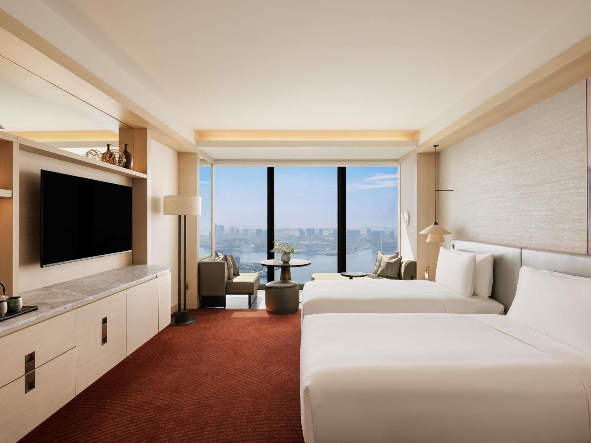Fairmont Gold Doppelzimmer mit Blick auf die Bucht