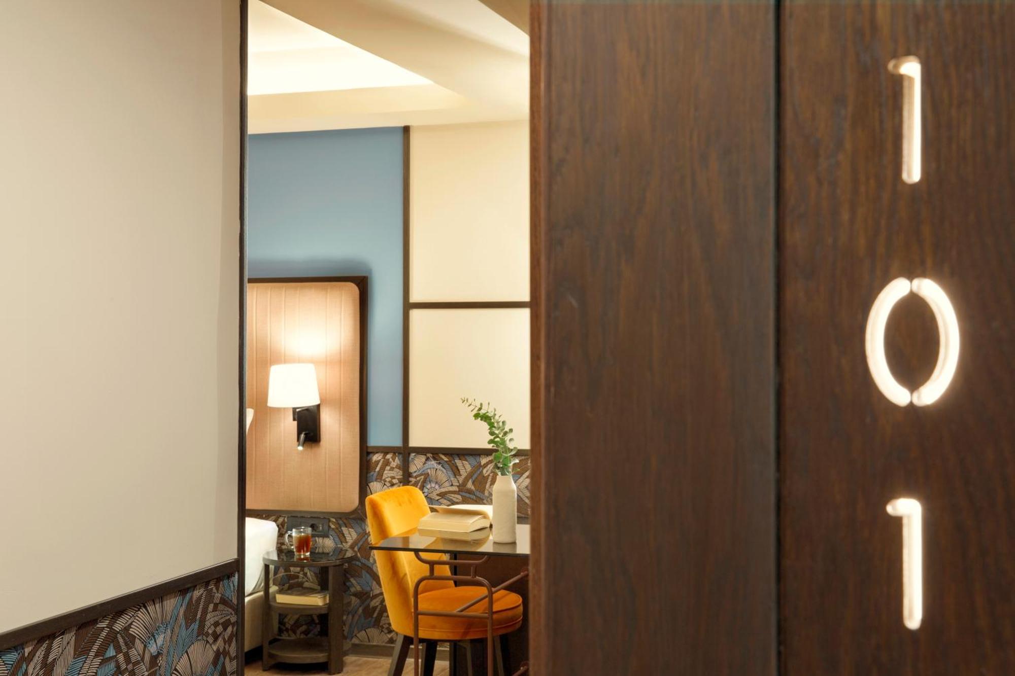 Deluxe Zweibettzimmer mit Stadtblick