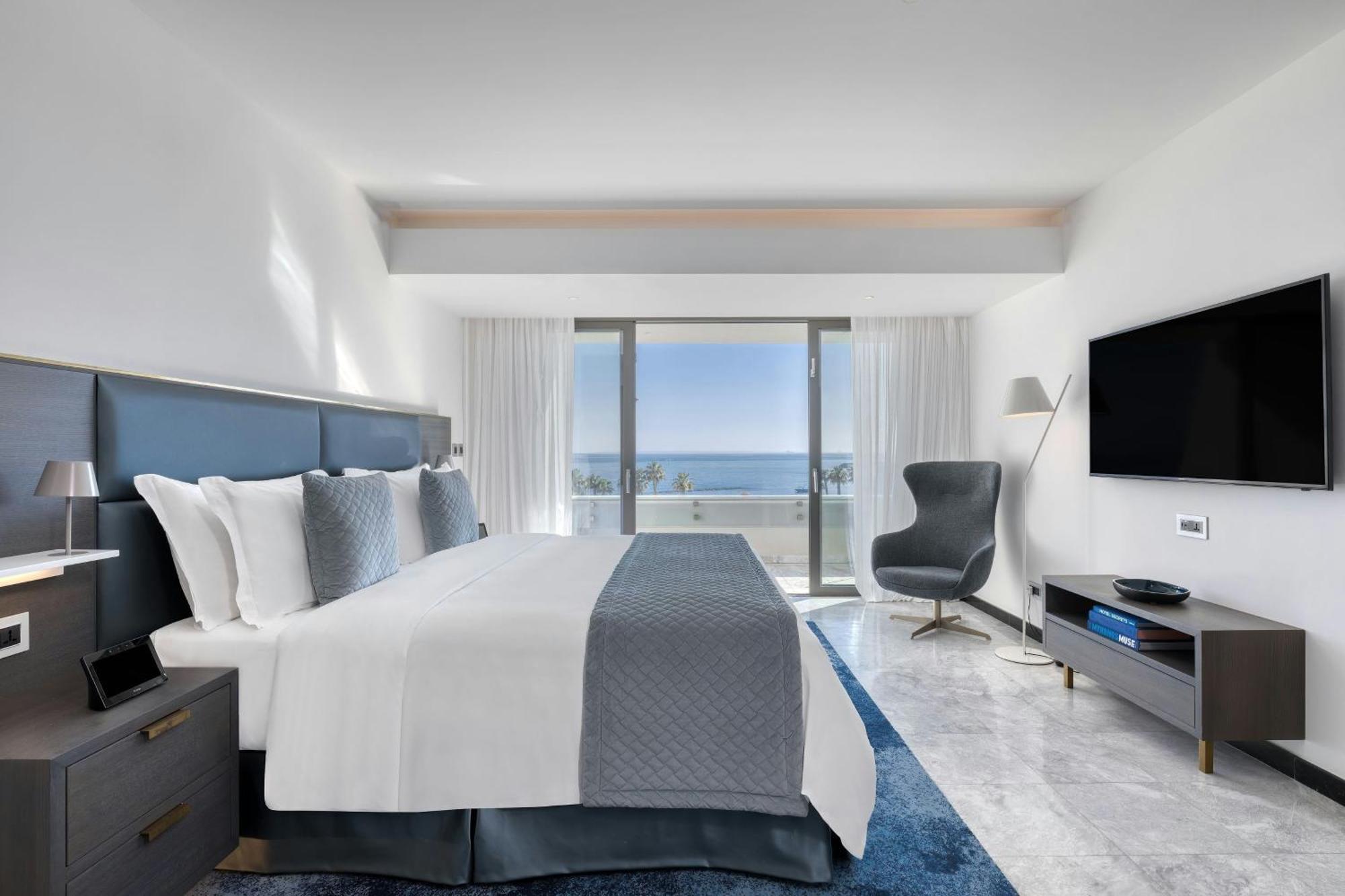Suite Lifestyle mit 1 Schlafzimmer, 1 Kingsize-Bett und Meerblick - Poolseite (Adults Friendly 12+)
