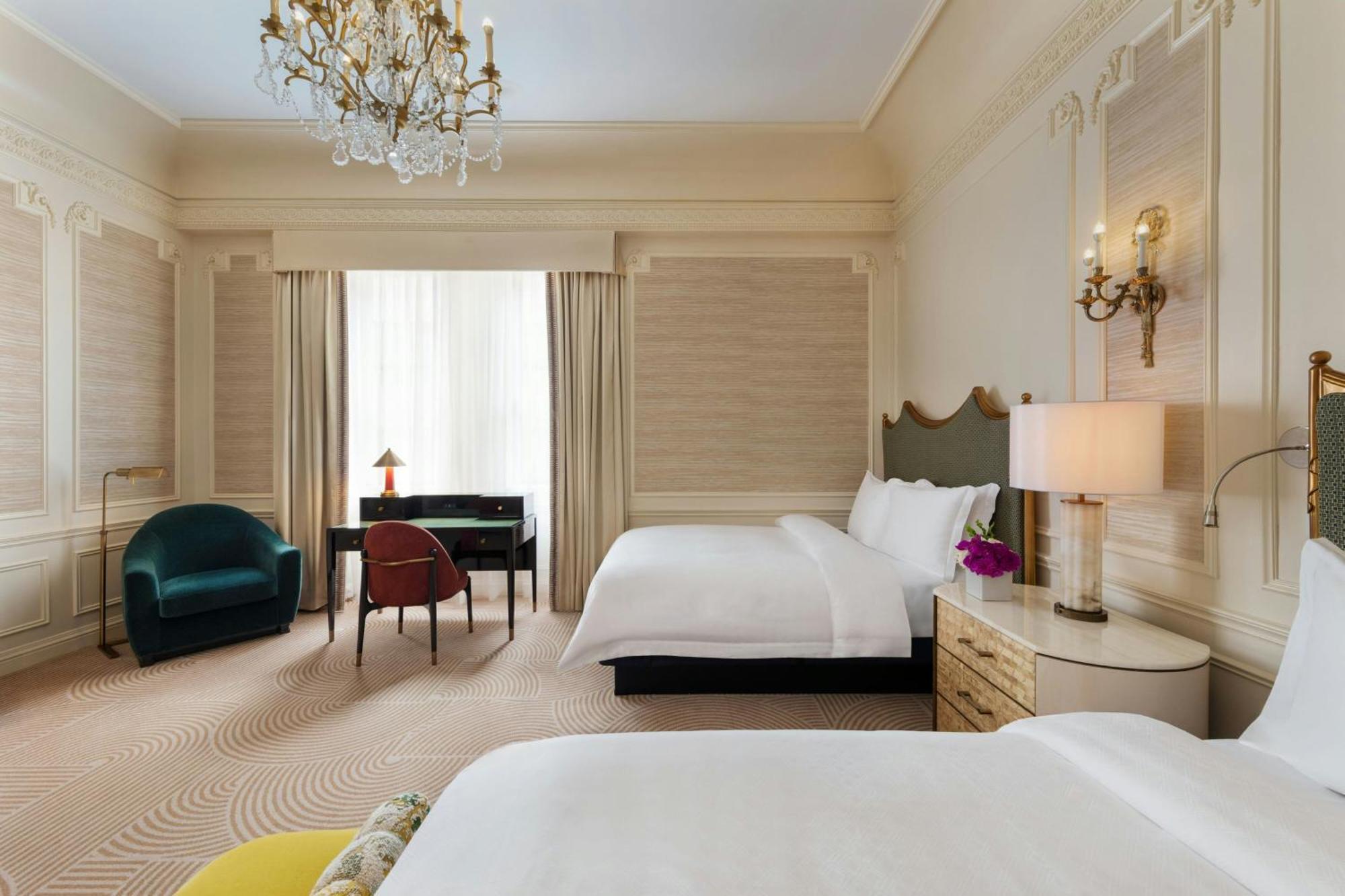 Grand Luxe Doppelzimmer mit 2 Doppelbetten und Butlerservice