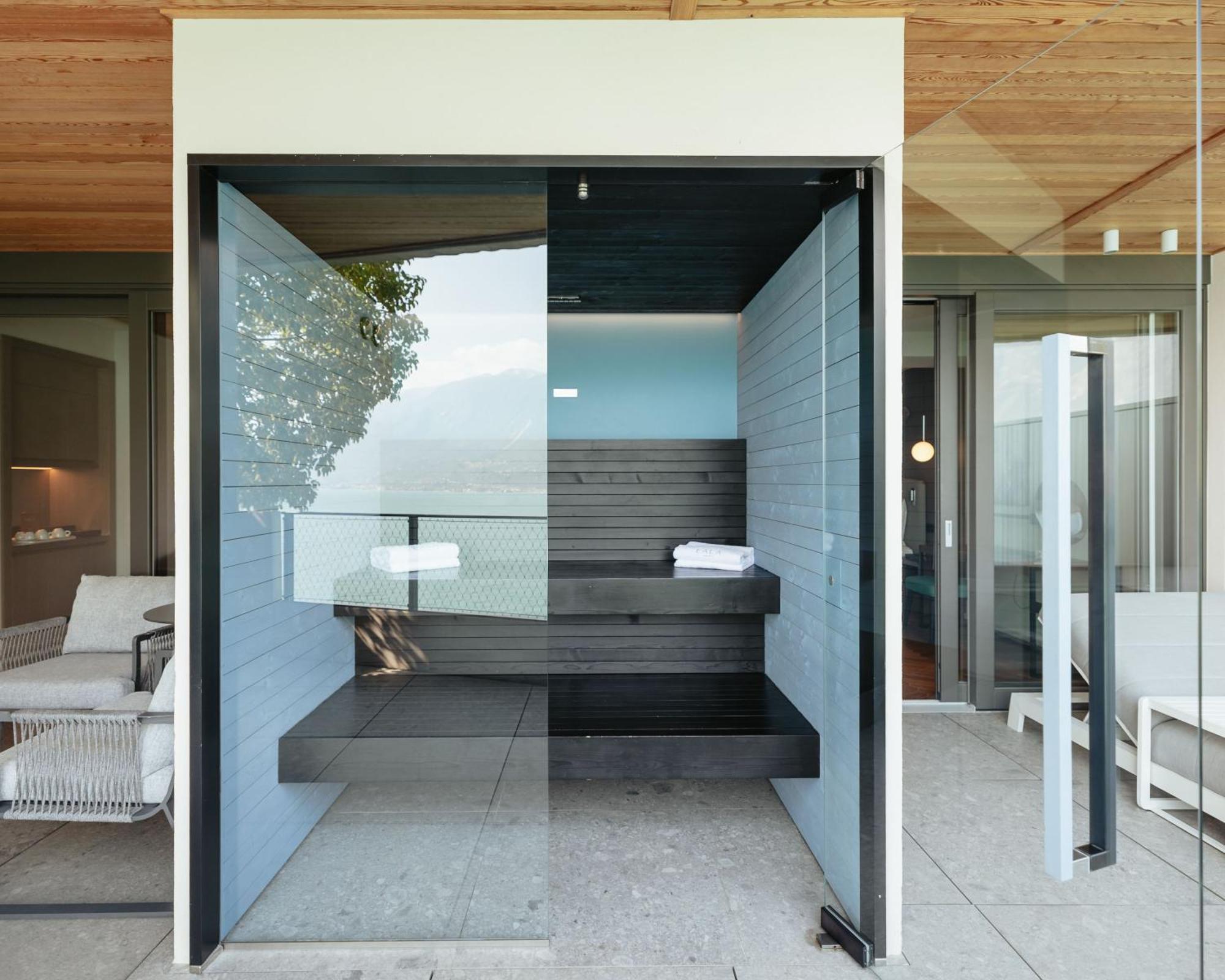 Suite mit eigenem Spa und Seeblick