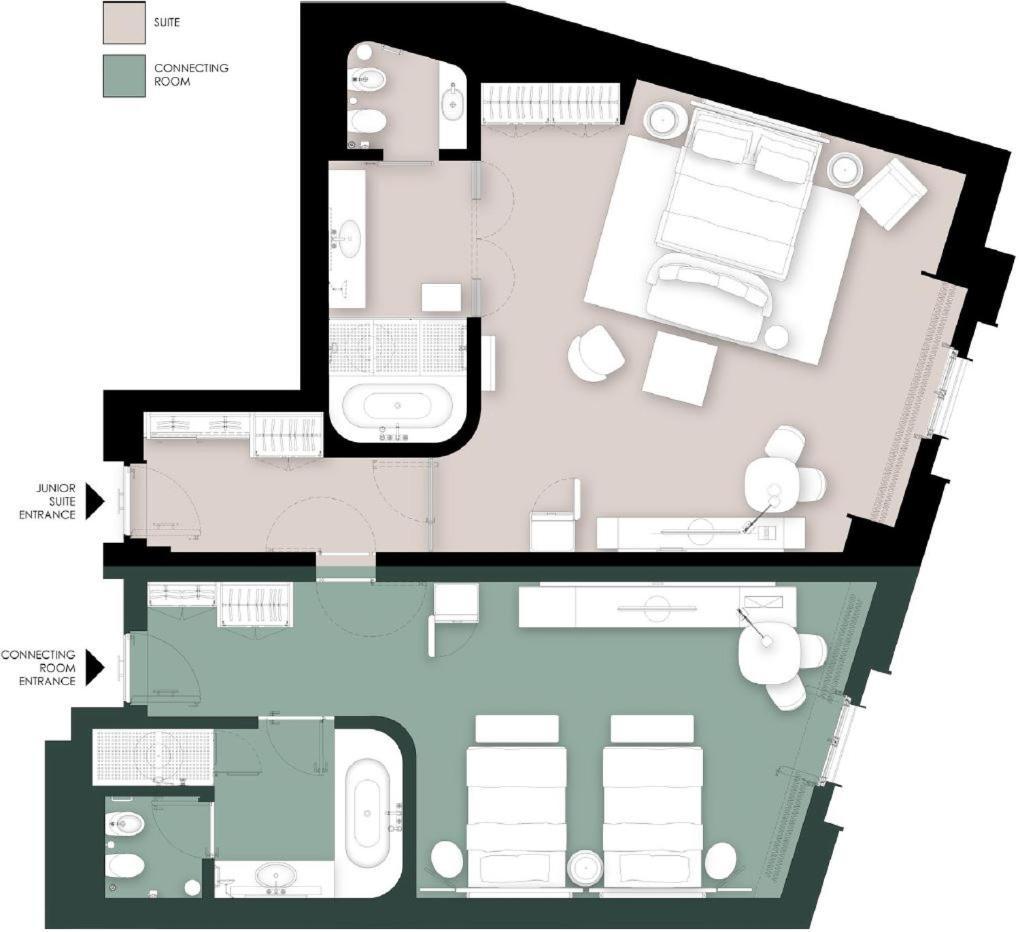 Junior Suite mit 1 Kingsize-Bett