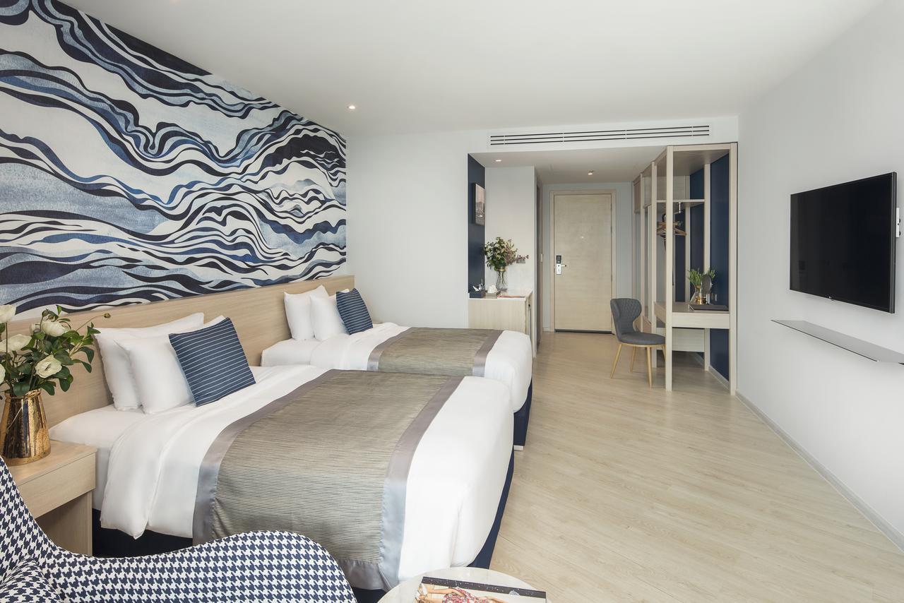 Deluxe Doppel-/Zweibettzimmer mit Stadtblick