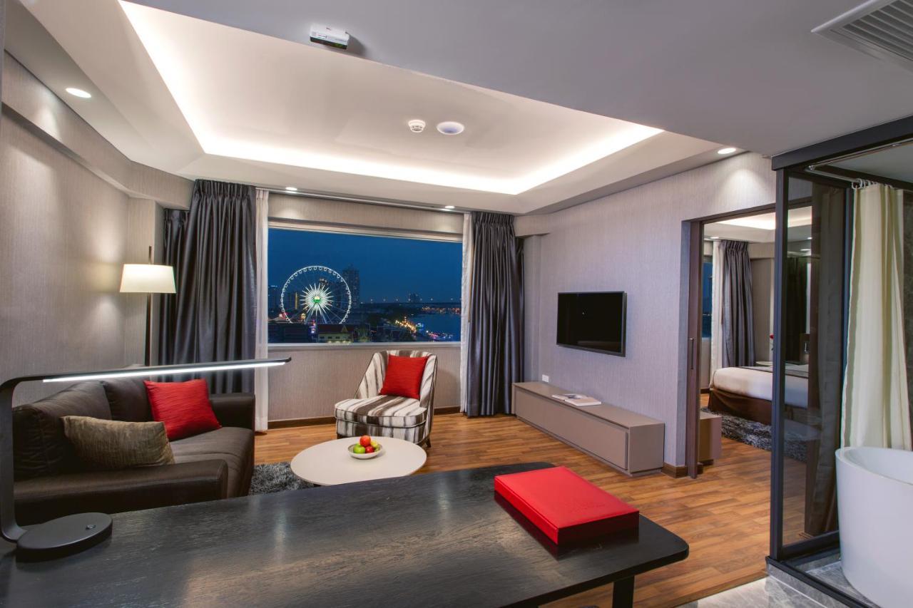 Premier Suite mit Kingsize-Bett und Flussblick