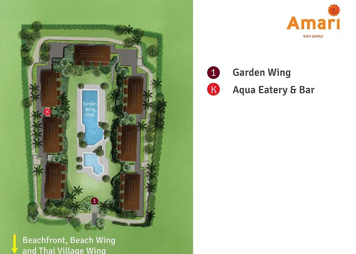 Hotel Amari Koh Samui Strand von Chaweng